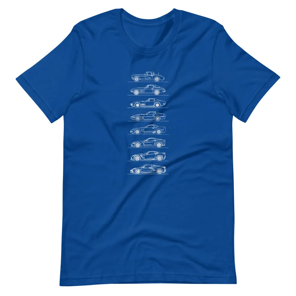 Chevrolet Corvette Outline T-shirt