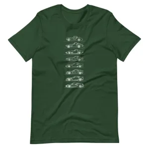 Chevrolet Corvette Outline T-shirt