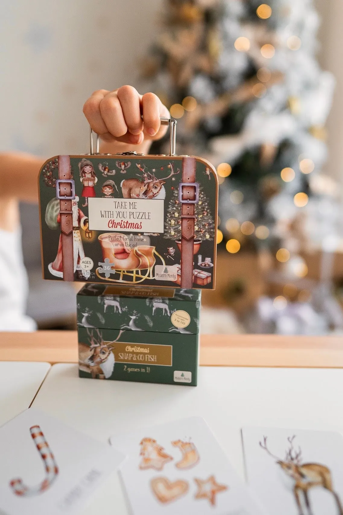 Christmas "Take Me With You Puzzle'
