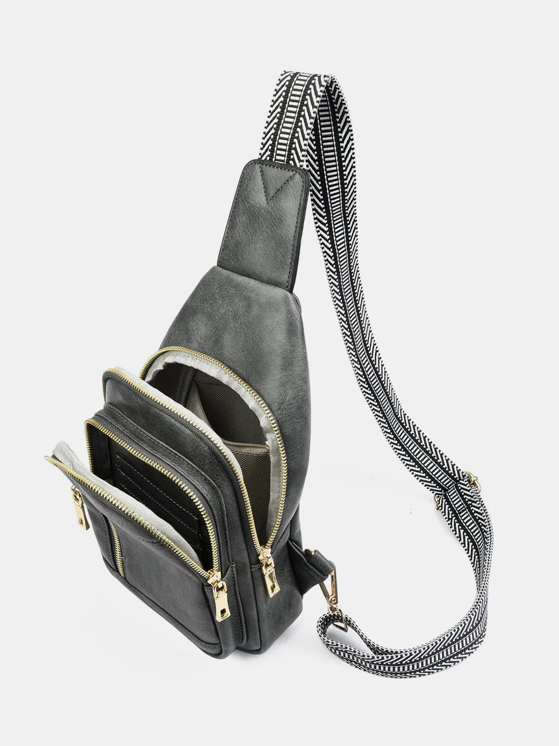 City Luxe Adjustable Strap Crossbody Bag – Effortless Style, Everyday Ease