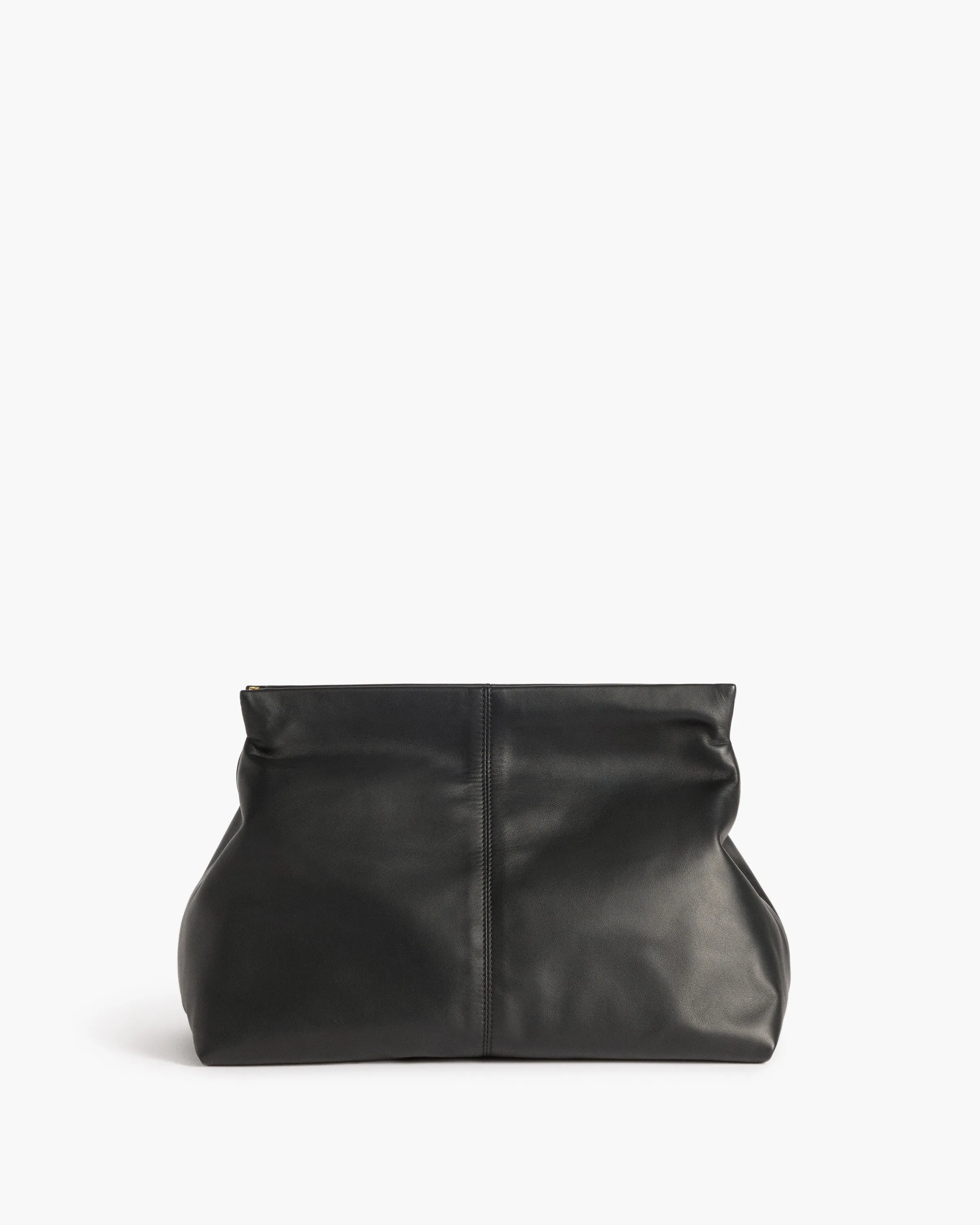 Clay Clutch Leather Black