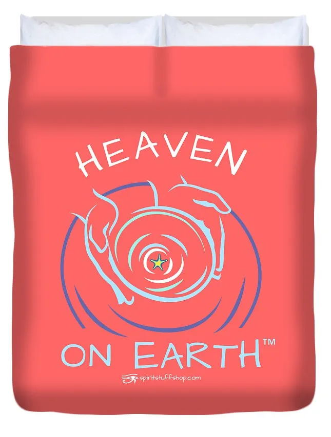 Clay/potter Heaven On Earth - Duvet Cover