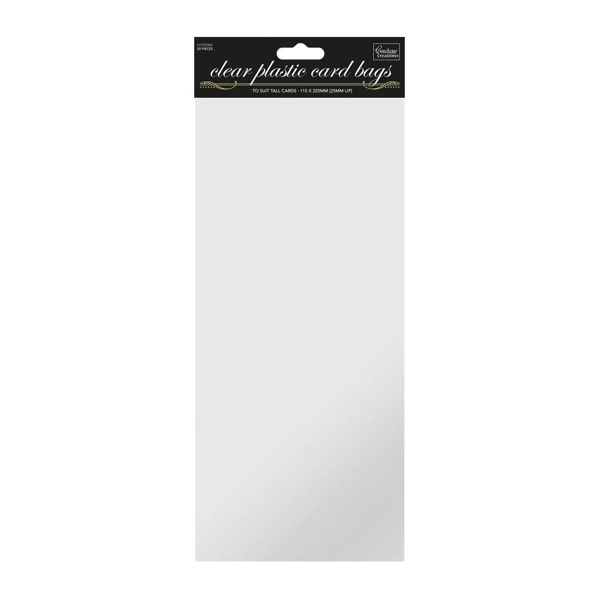 Clear Plastic Card Bags