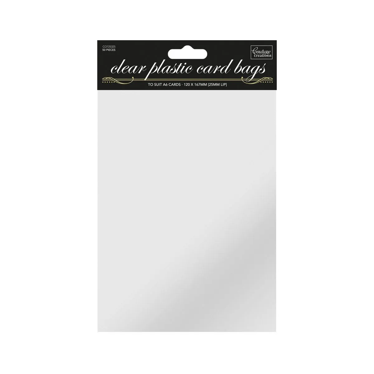 Clear Plastic Card Bags