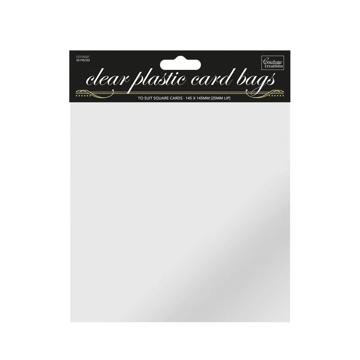 Clear Plastic Card Bags