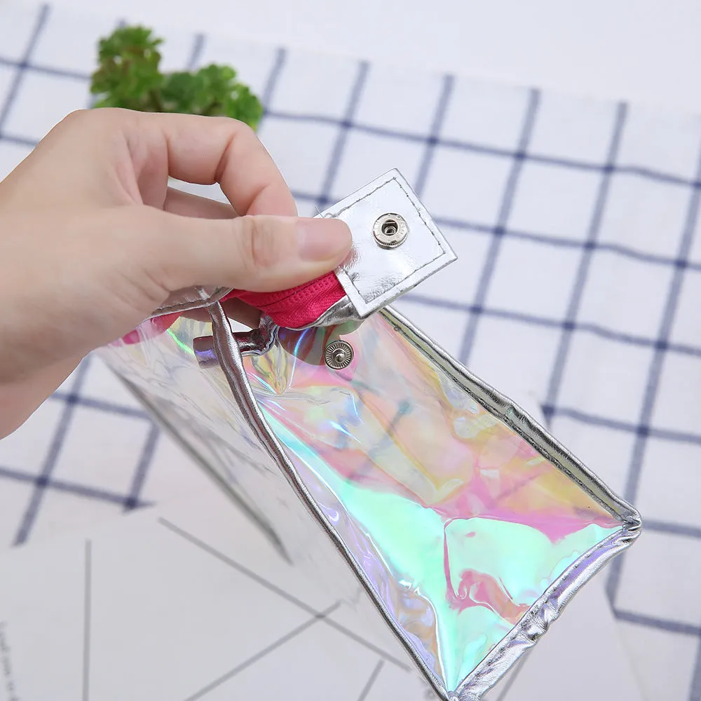 Clear Transparent Makeup Bag Zip