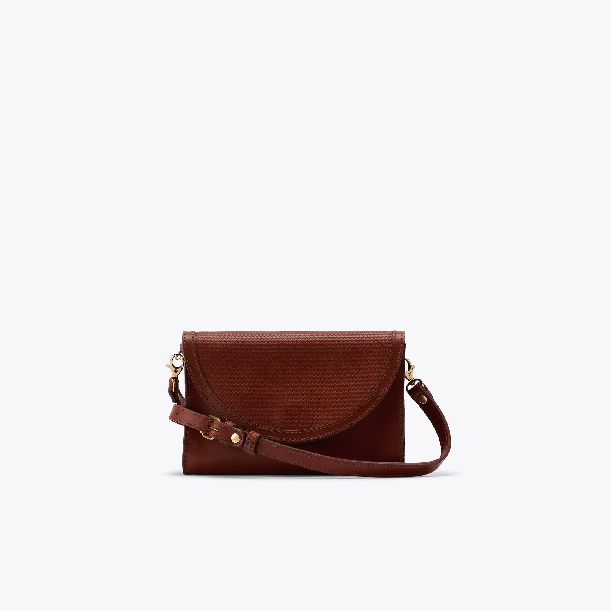 Cleo Convertible Crossbody Brandy