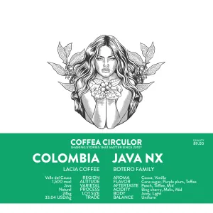 COLOMBIA Lacia Java Natural NX