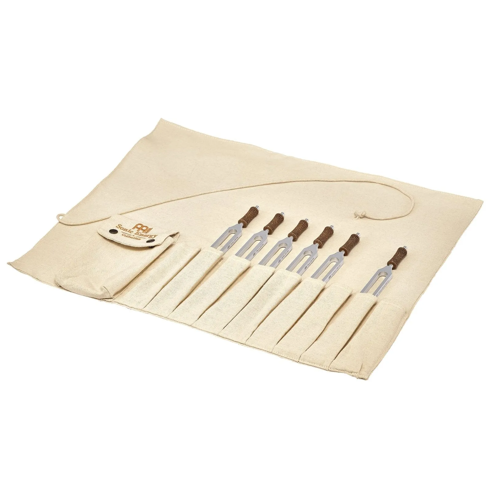 Complete 6-Piece Binaural Therapy Tuning Fork Set