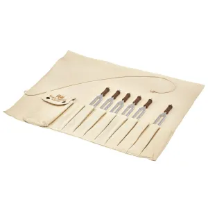Complete 6-Piece Binaural Therapy Tuning Fork Set