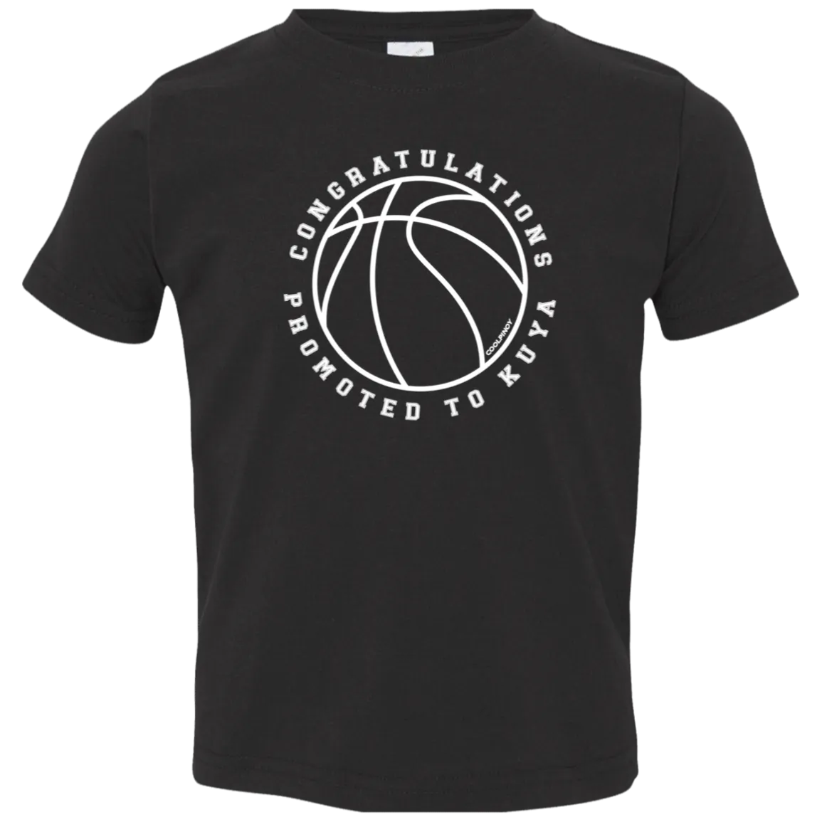 Congratulations Promoted To Kuya Toddler Jersey T-Shirt