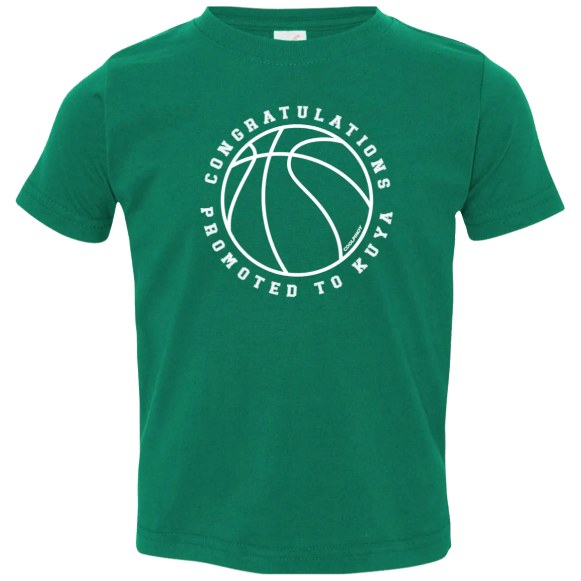 Congratulations Promoted To Kuya Toddler Jersey T-Shirt