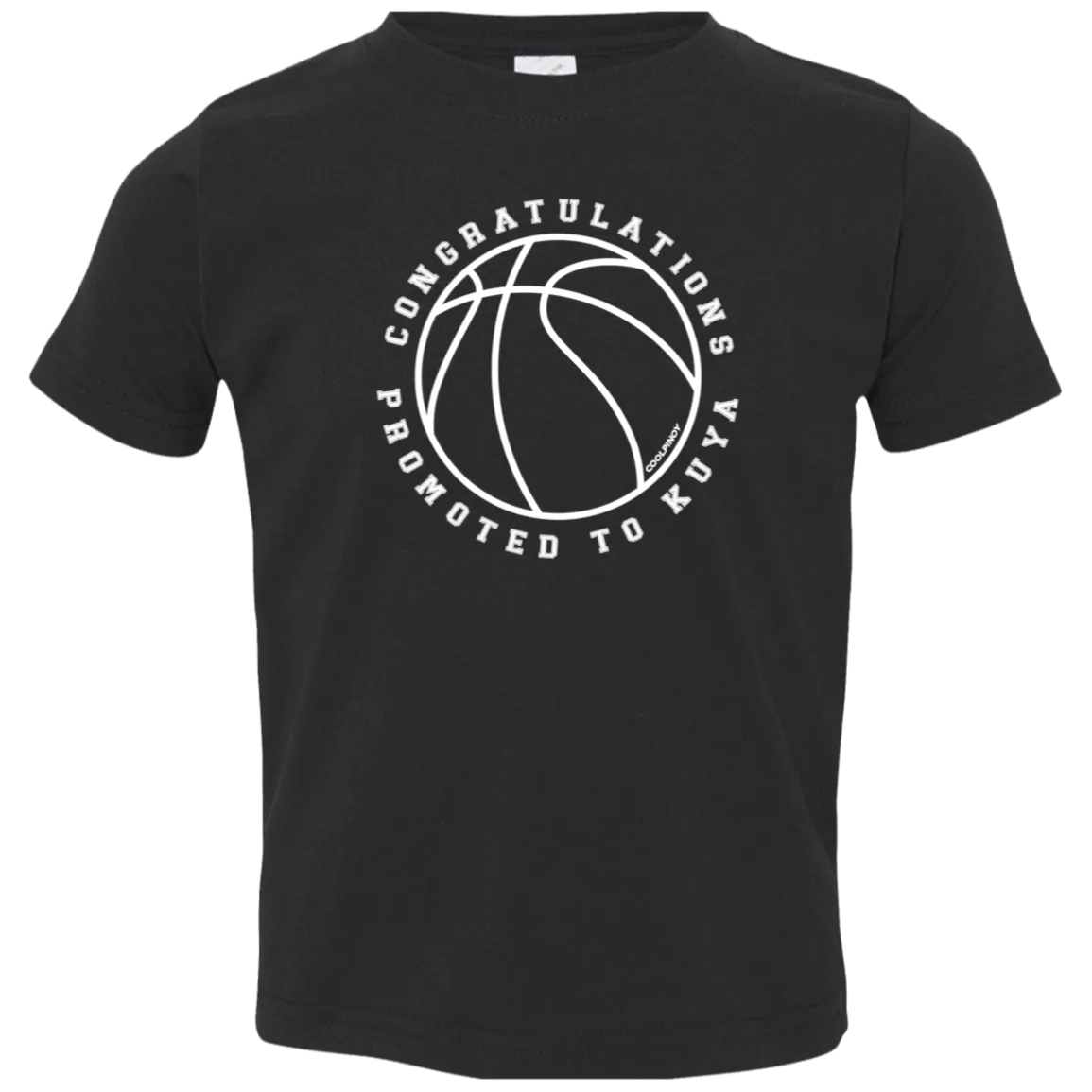 Congratulations Promoted To Kuya Toddler Jersey T-Shirt