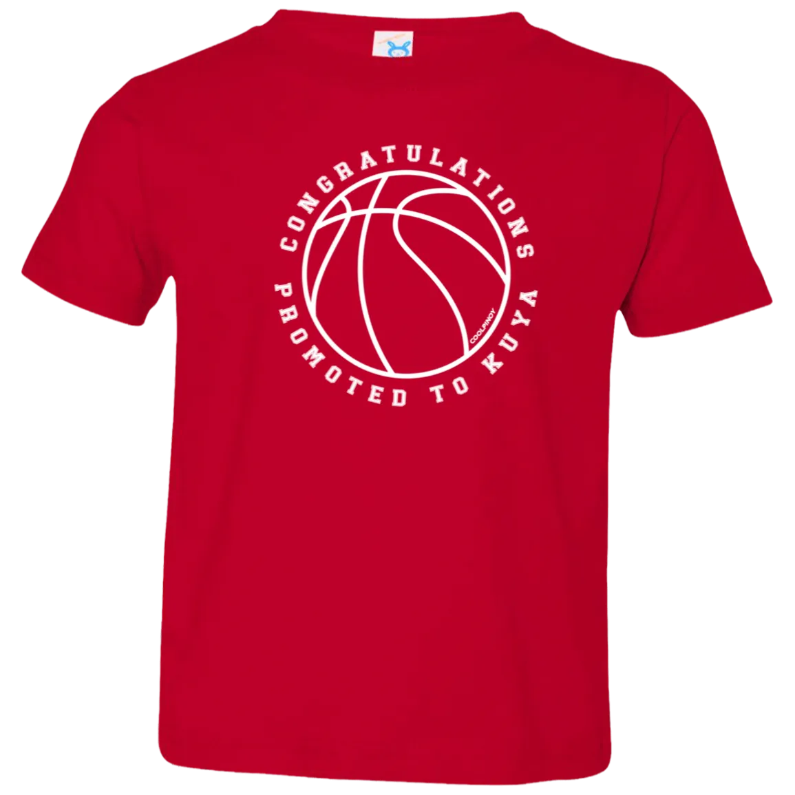 Congratulations Promoted To Kuya Toddler Jersey T-Shirt