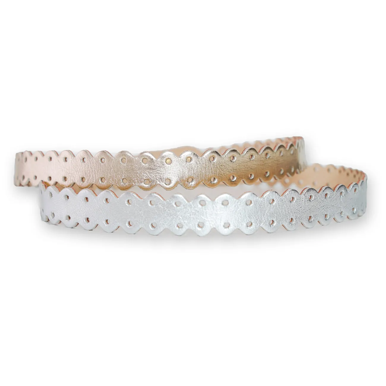 Constant Love Boho Brautgürtel Gold - Bequemer Taillen-Gürtel in Soft Metallic Optik