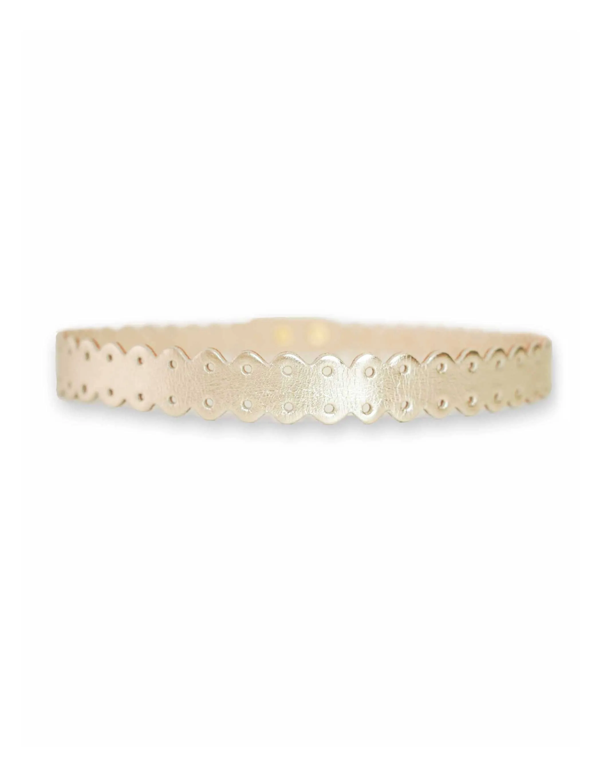 Constant Love Boho Brautgürtel Gold - Bequemer Taillen-Gürtel in Soft Metallic Optik