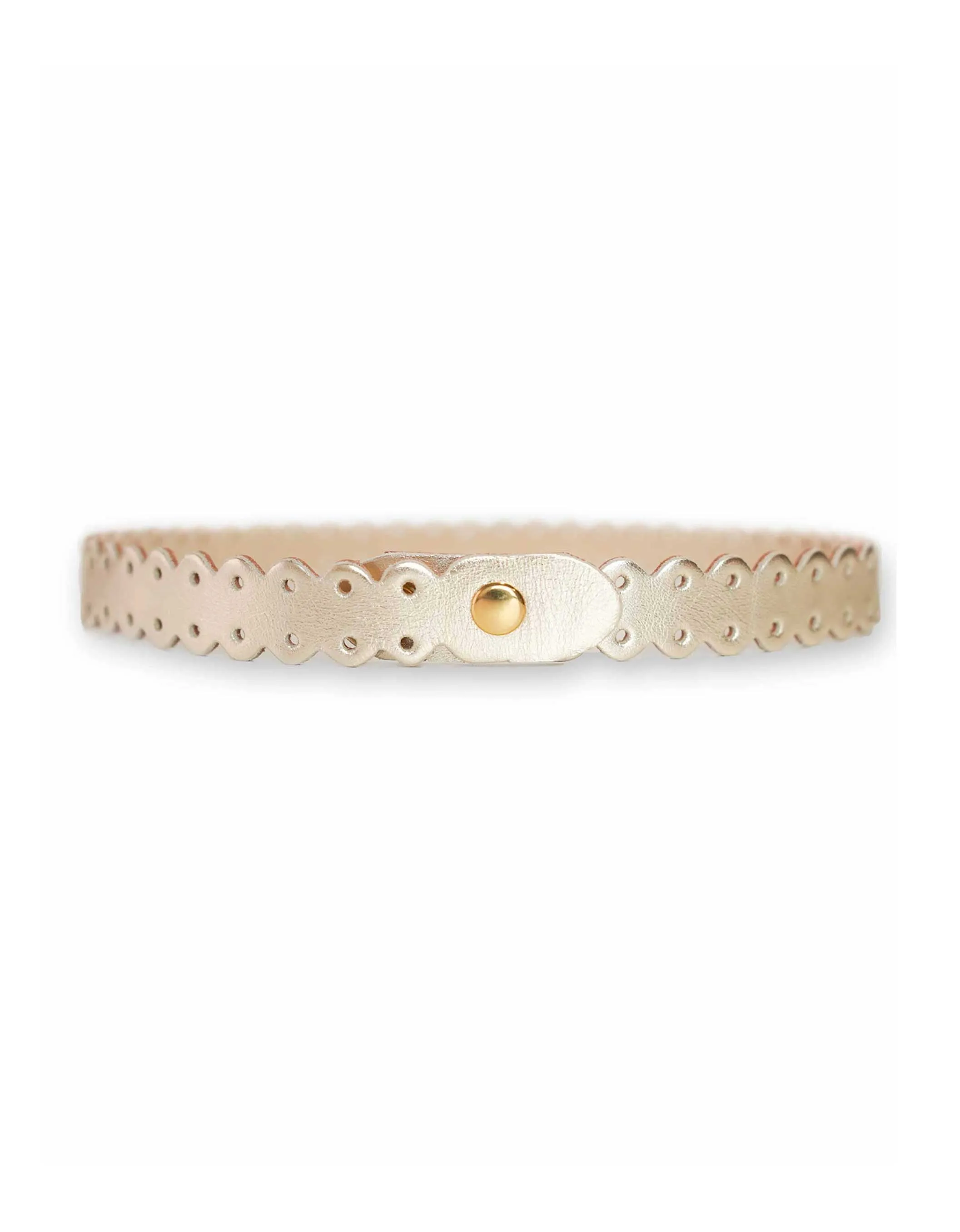 Constant Love Boho Brautgürtel Gold - Bequemer Taillen-Gürtel in Soft Metallic Optik