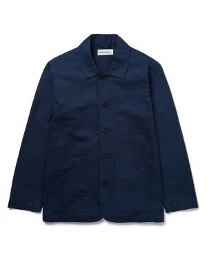 Contentment. Twill Navy Shacket
