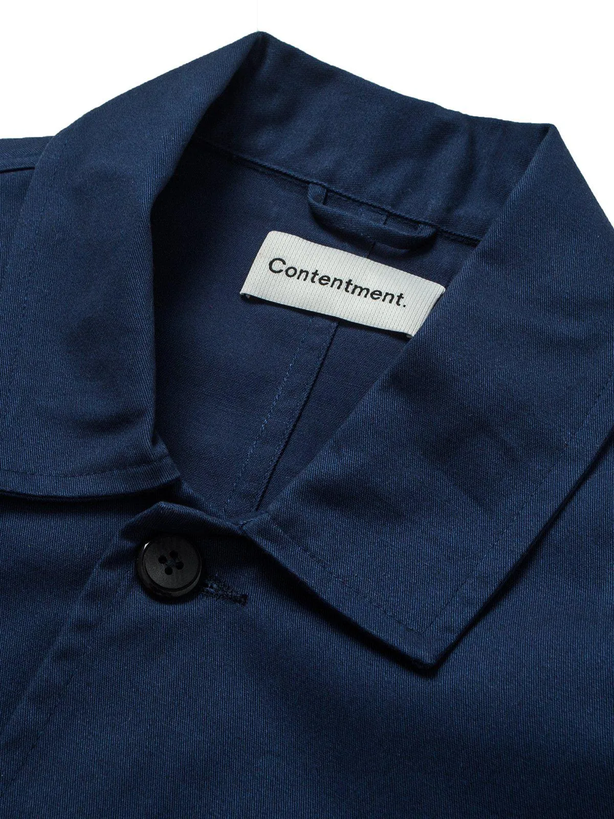 Contentment. Twill Navy Shacket