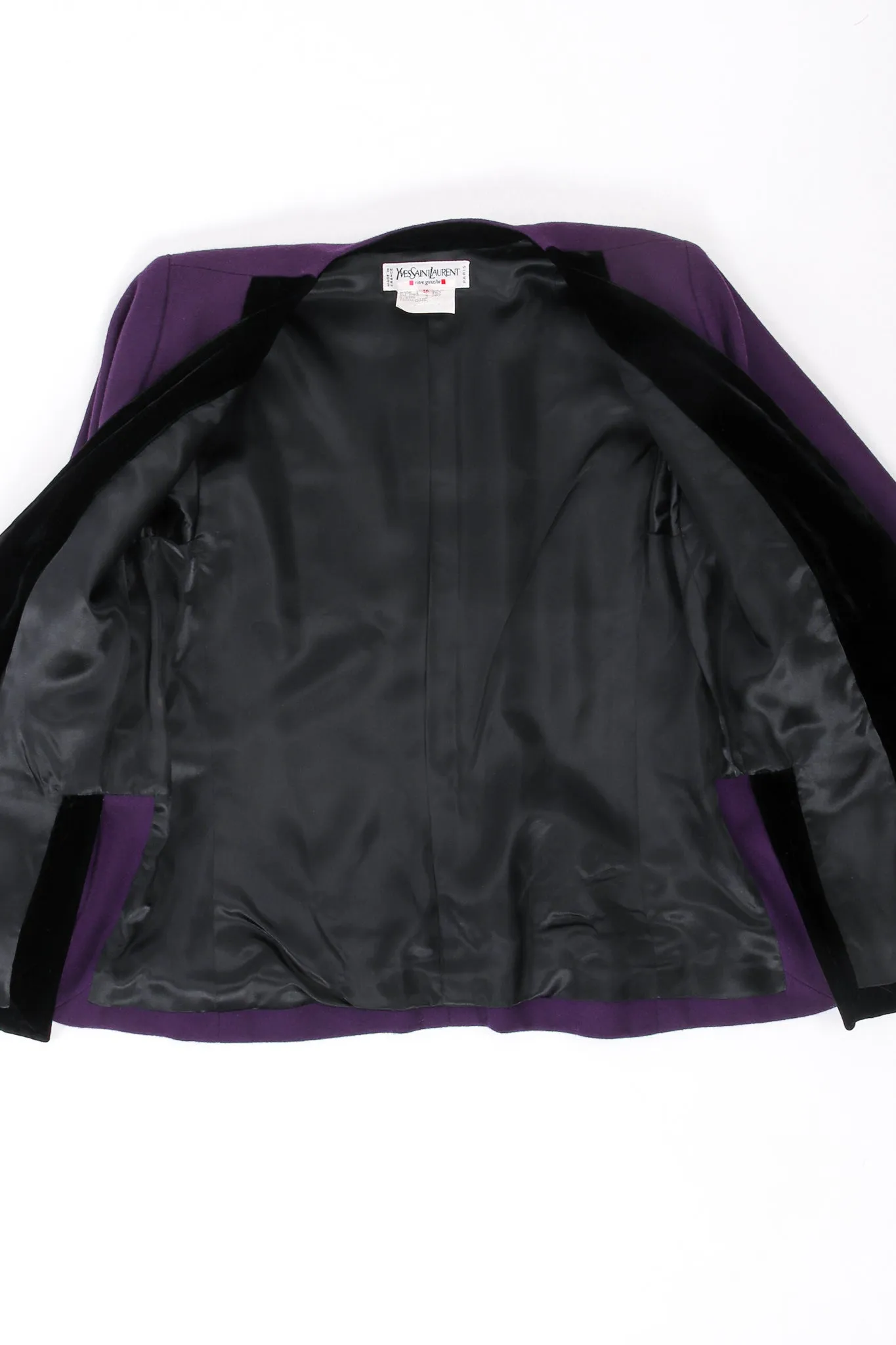 Contrast Toggle Jacket & Skirt Set