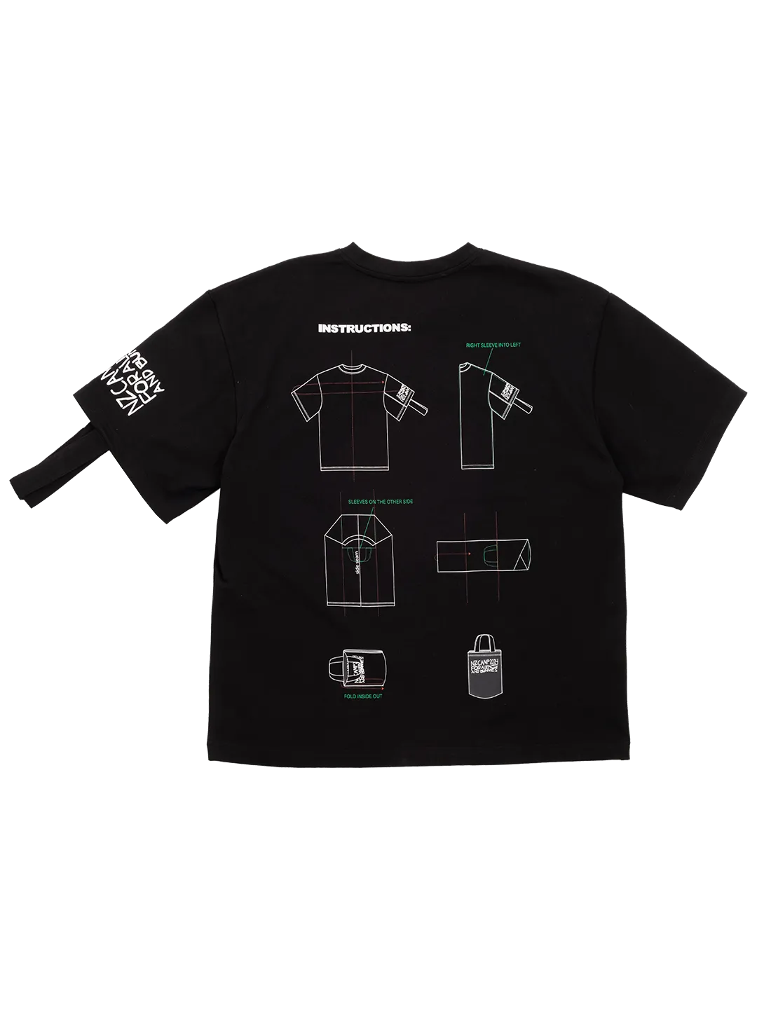 Convertible Tote Camping T-shirt