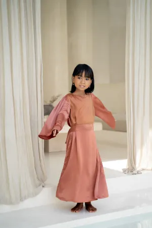 Coral Princess Kids Abaya