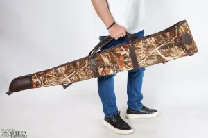 Cordura Shotgun Case With Adjustable Leather Strap
