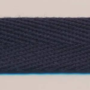 Cotton Herringbone Ribbon #96 Dark Navy