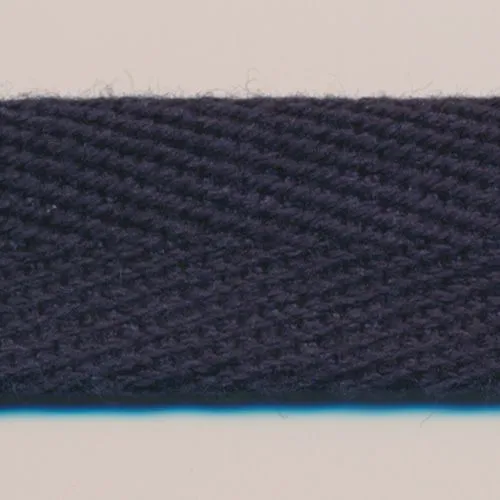 Cotton Herringbone Ribbon #96 Dark Navy