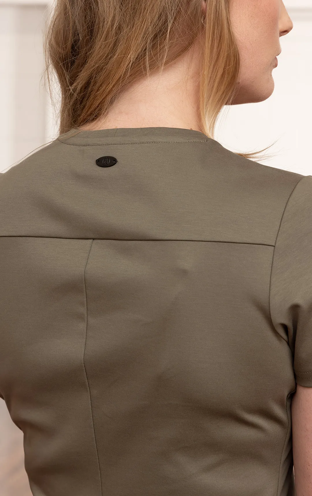 COTTON LUXE JERSEY DRESS - CLEARANCE