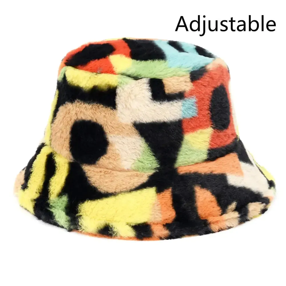 Cozy Winter Fluffy Bucket Hats