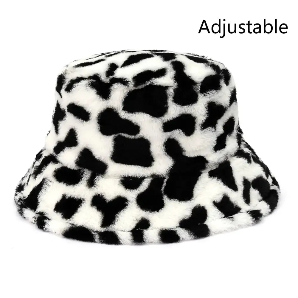 Cozy Winter Fluffy Bucket Hats
