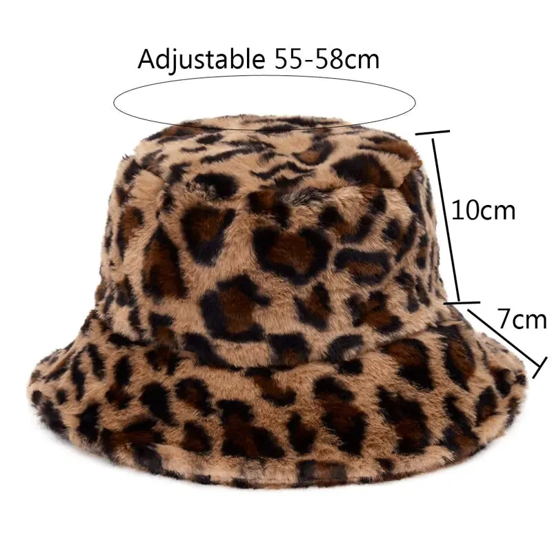 Cozy Winter Fluffy Bucket Hats