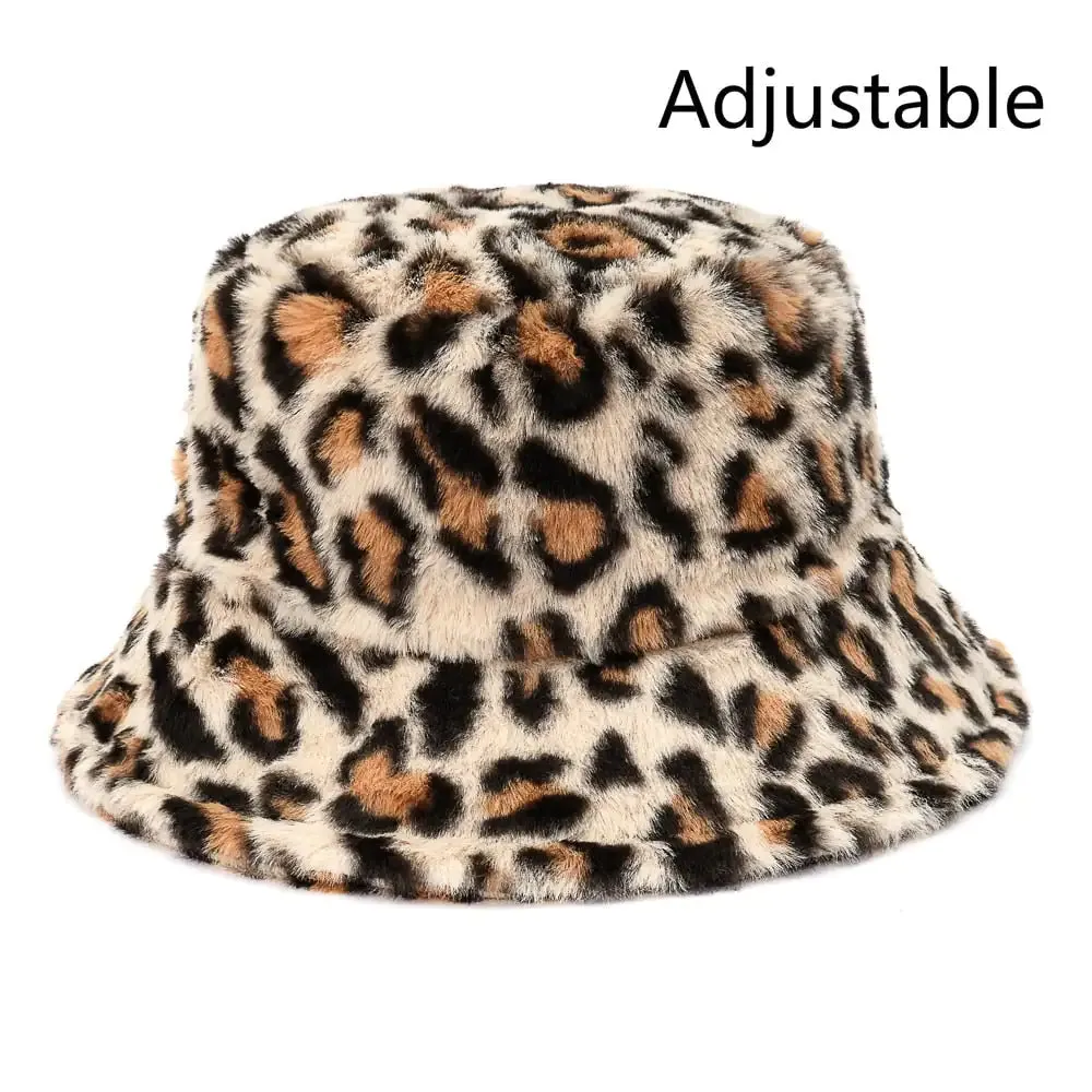 Cozy Winter Fluffy Bucket Hats