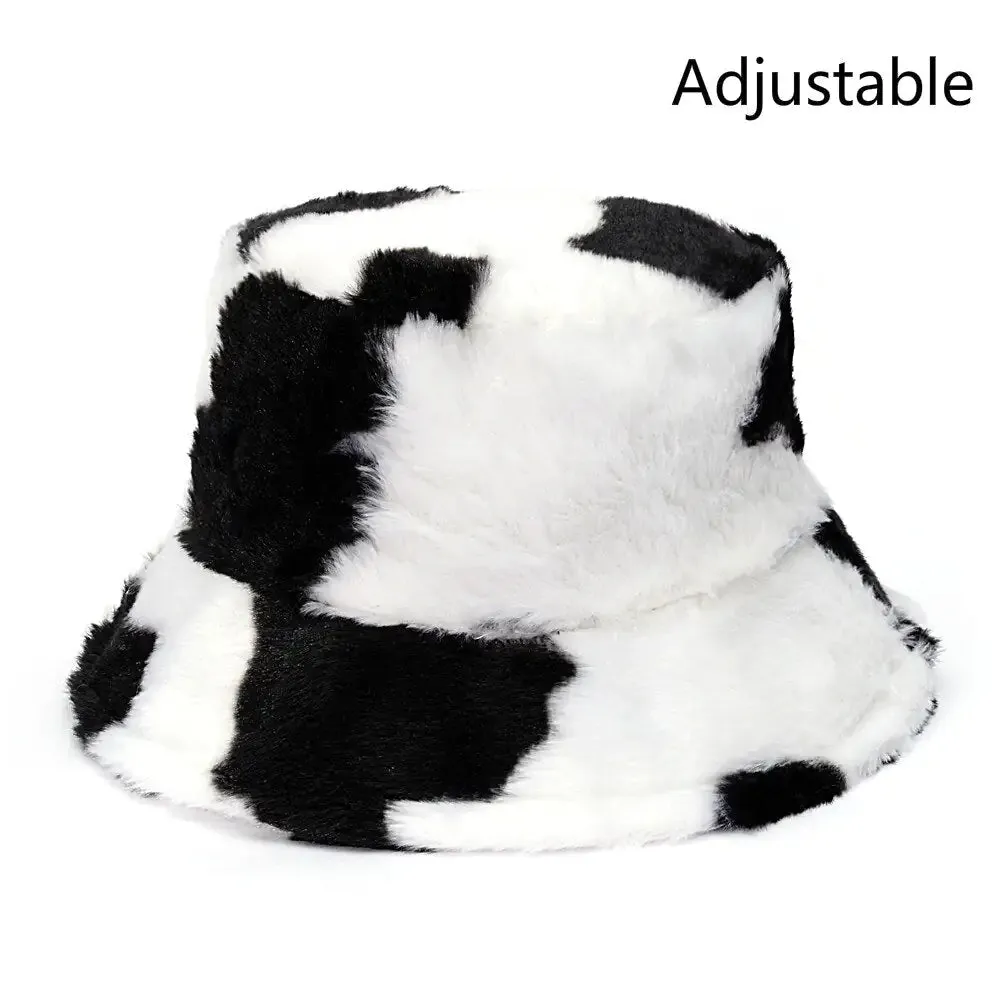 Cozy Winter Fluffy Bucket Hats