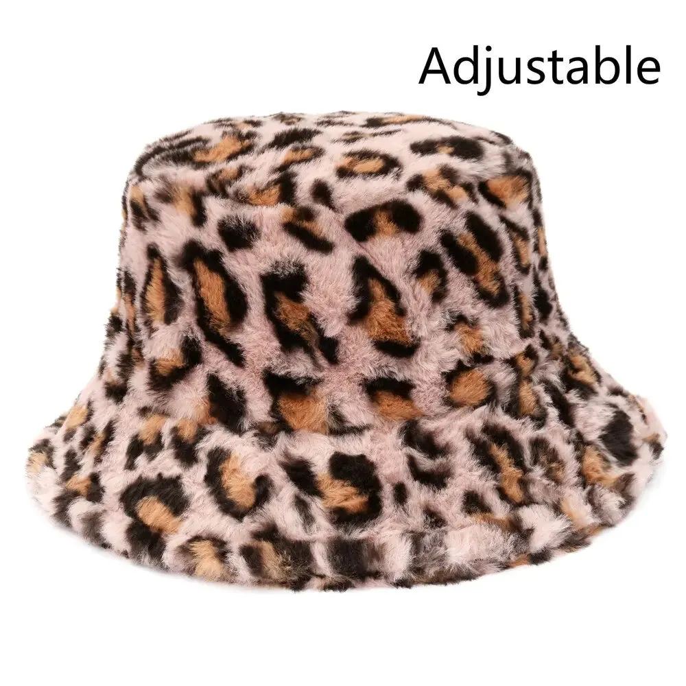 Cozy Winter Fluffy Bucket Hats
