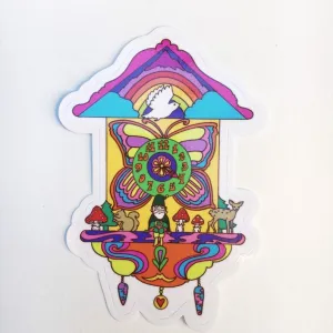 Cuckoo Sticker 3"