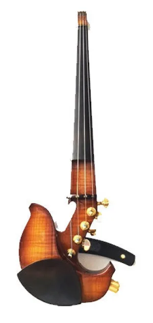 Custom - Jordan 4-String Electric violin w/ StringAmp & Sunburst Flamed Maple Body