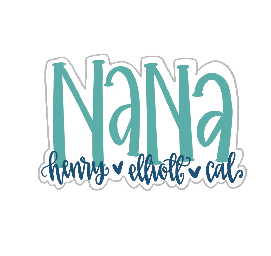 Custom Mother's Day Name Decal