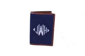 Custom Needlepoint Passport Case
