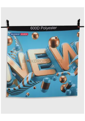 Customized Eco-Friendly 600D Polyester Fabric Printing