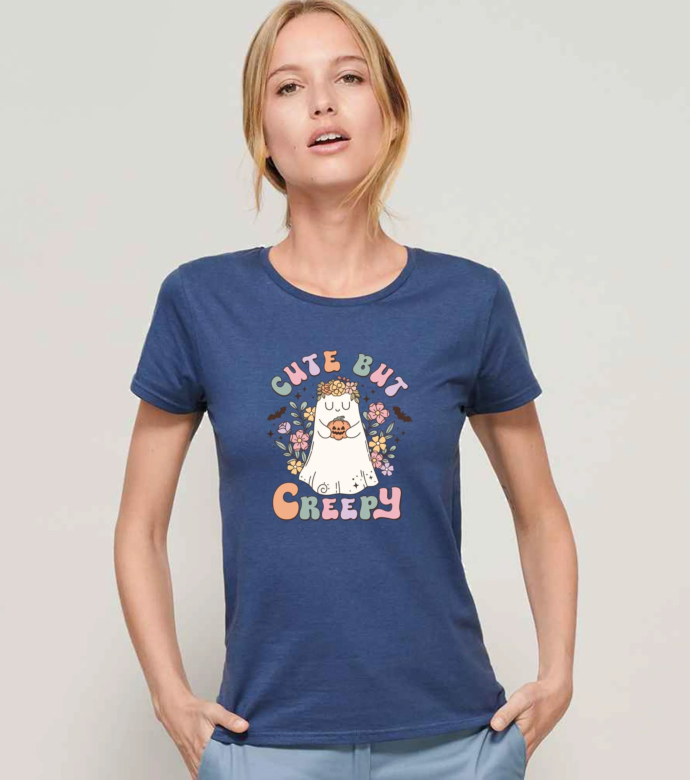 Cute but creepy Ladies T-shirt