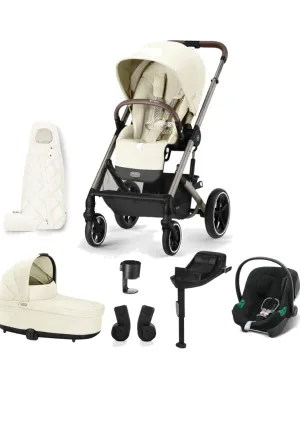 Cybex Balios S Lux Seashell Beige Travel System