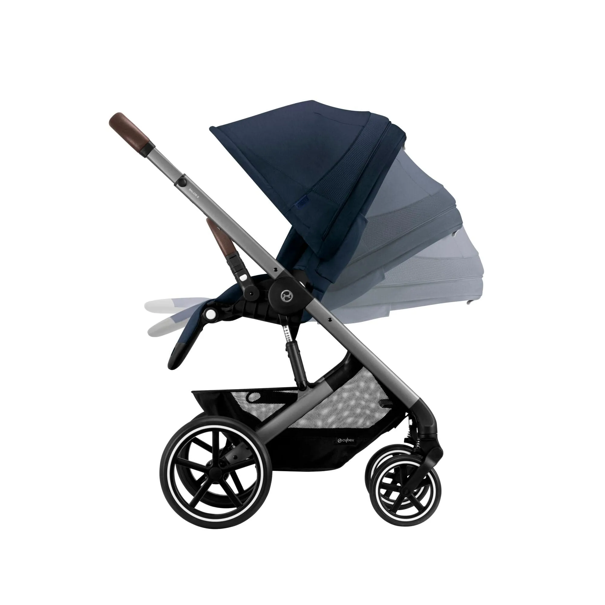Cybex Balios S Lux Silver Frame - Ocean Blue