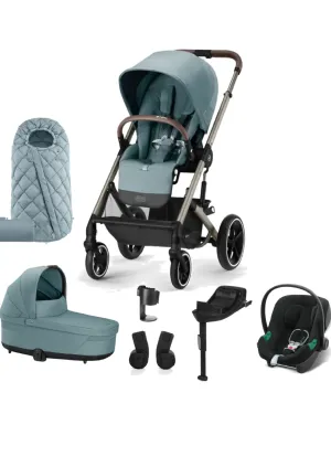 Cybex Balios S Lux Stormy Blue Travel System