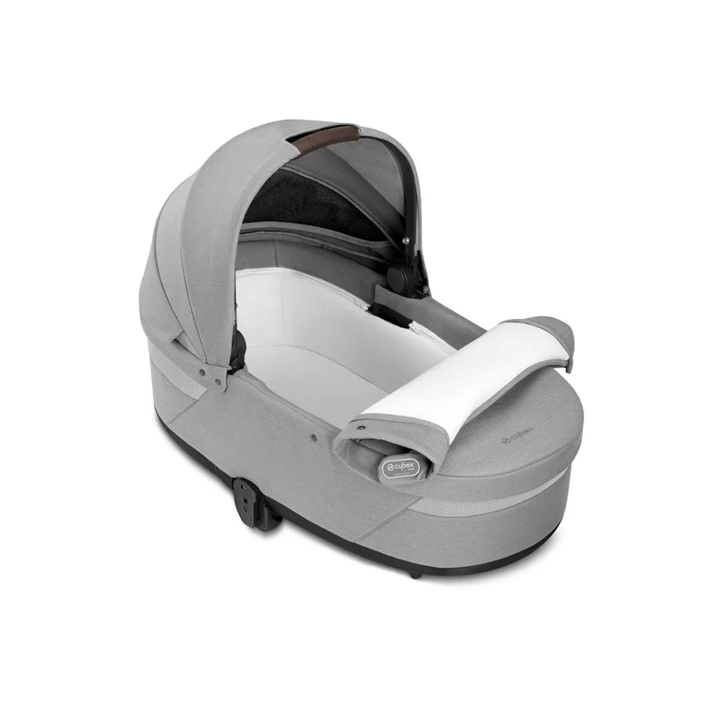 CYBEX BALIOS S Travel System Comfort Bundle with ATON B2 and Snogga - Lava Grey