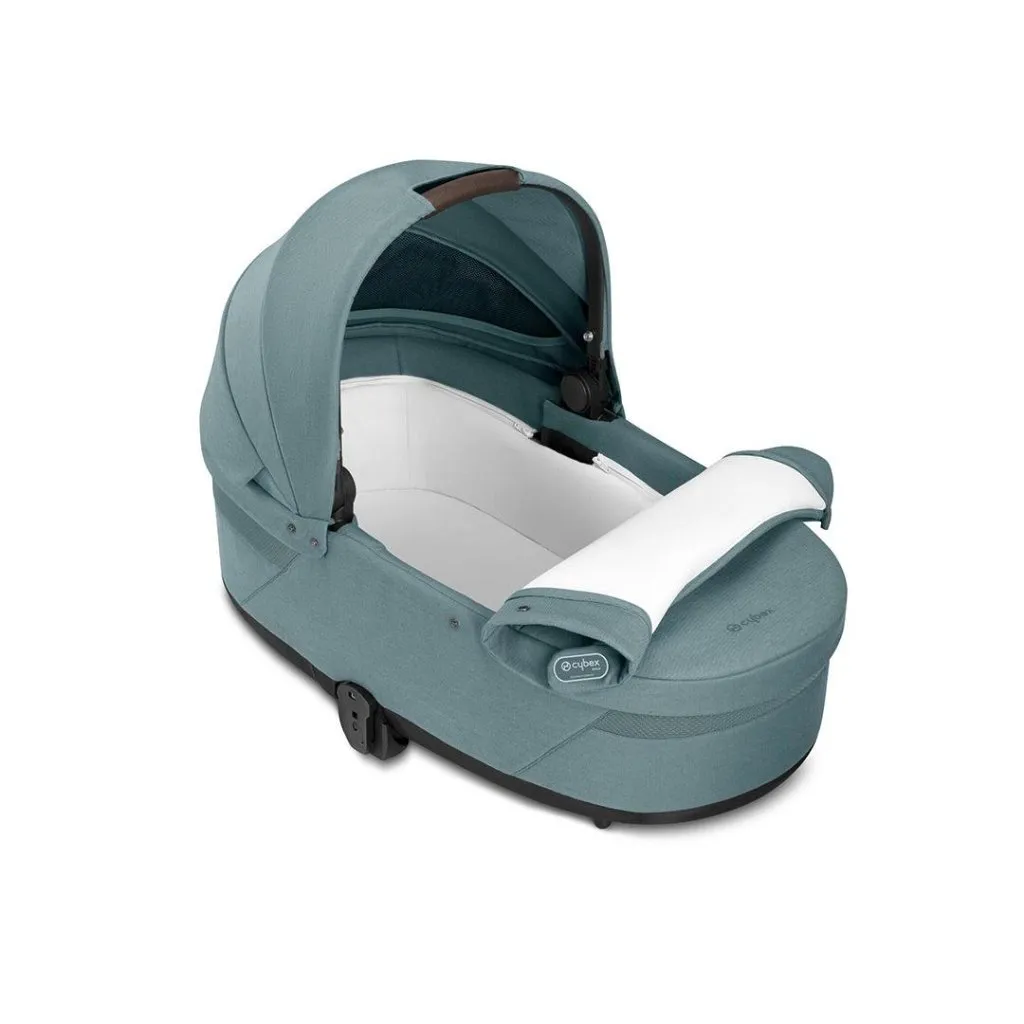 CYBEX BALIOS S Travel System Comfort Bundle with ATON B2 and Snogga - Sky Blue