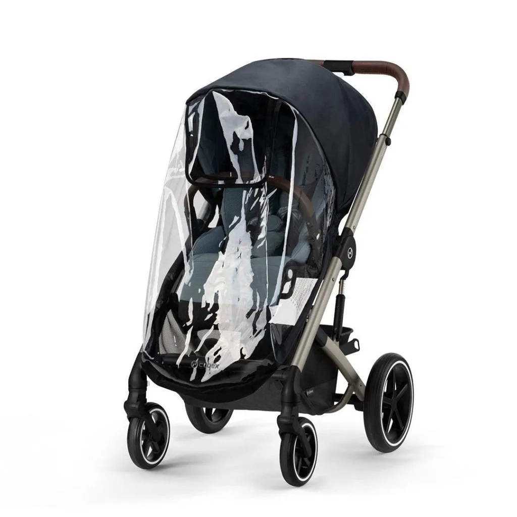 CYBEX BALIOS S Travel System Comfort Bundle with ATON B2 and Snogga - Sky Blue