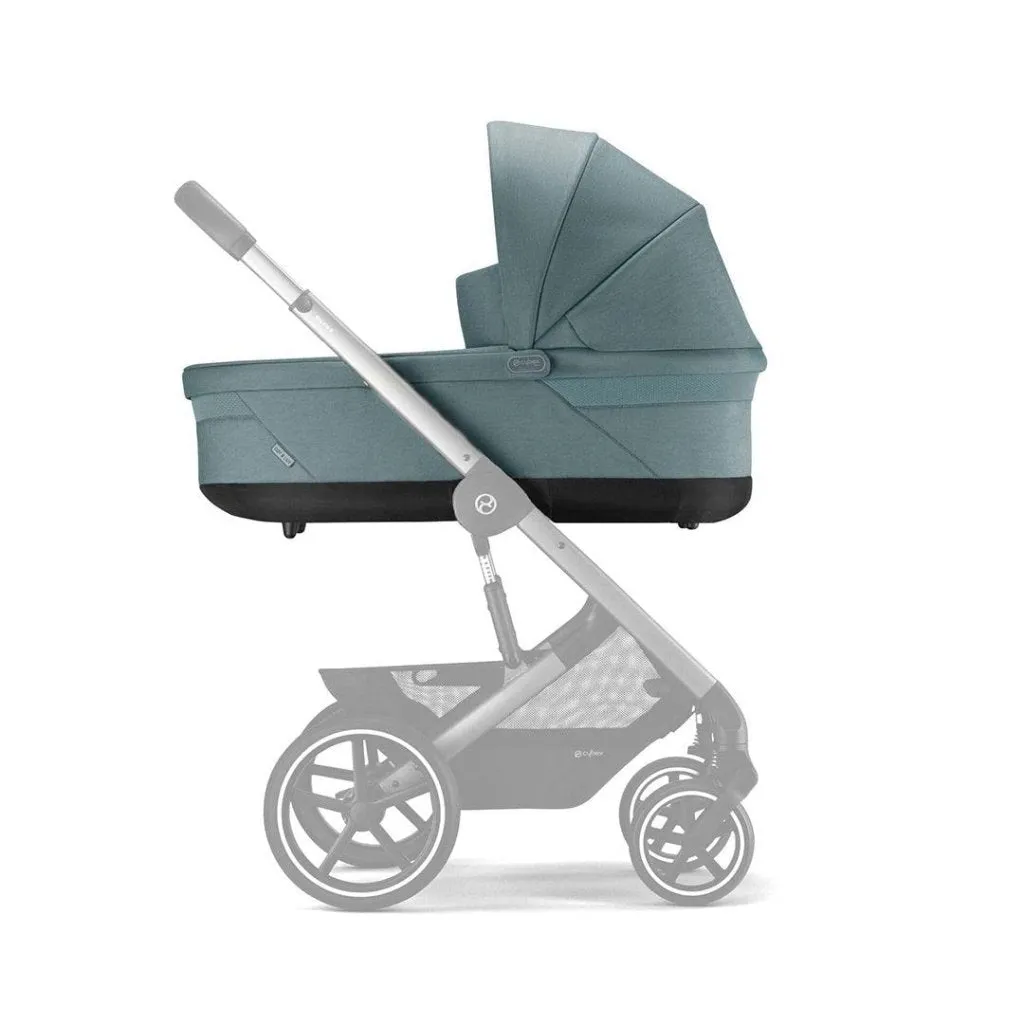 CYBEX BALIOS S Travel System Comfort Bundle with ATON B2 and Snogga - Sky Blue