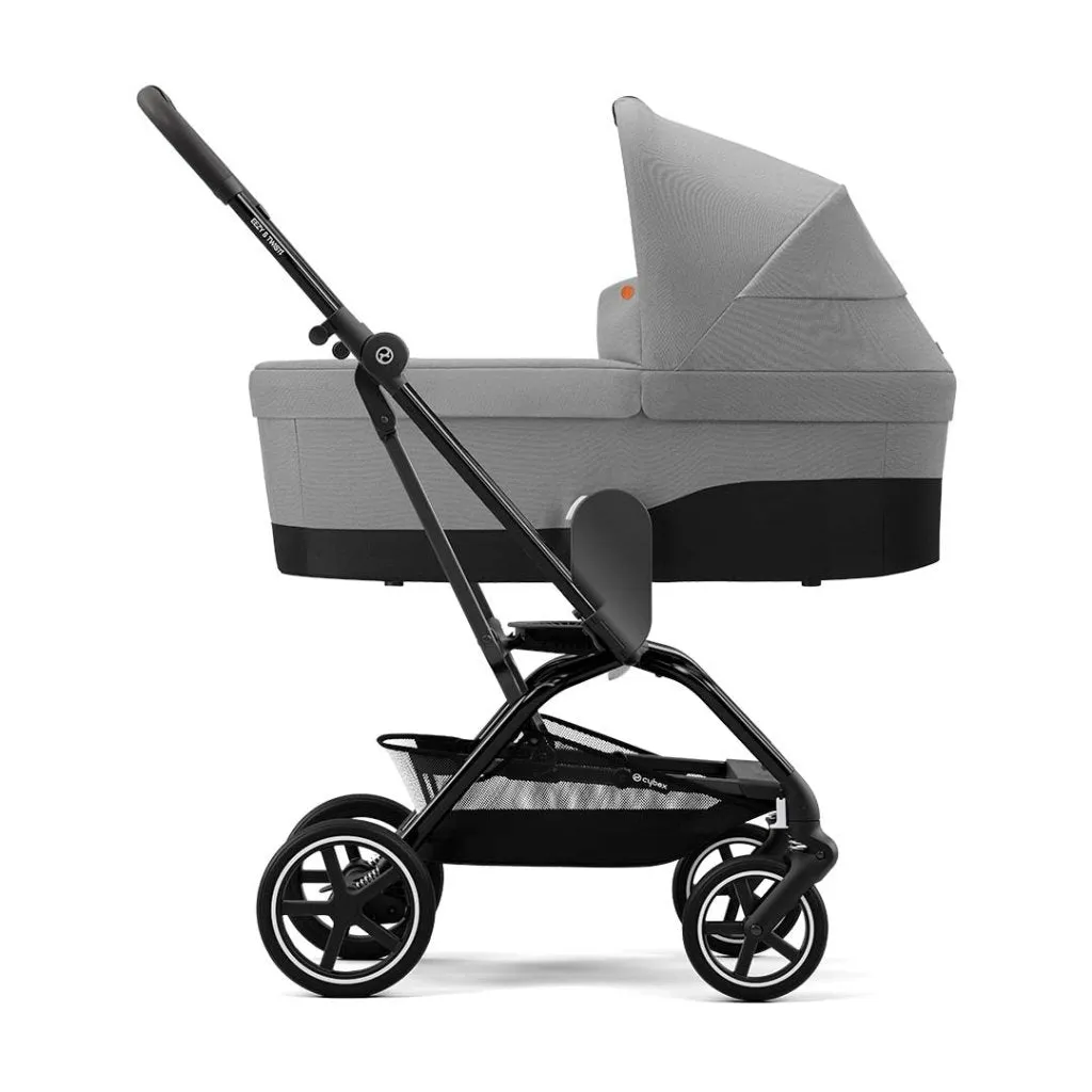 CYBEX BALIOS S Travel System Essential Bundle with Gold Footmuff - Lava Grey